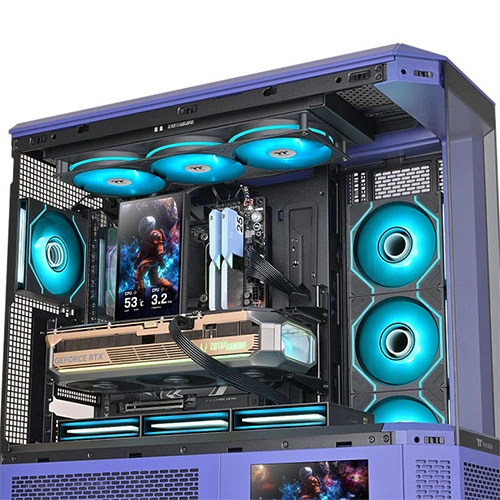 Thermaltake ST360 Ultra ARGB 360mm CPU Liquid Cooler With 7 Inch LCD Display